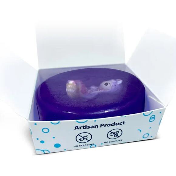 Sweet Berries Soap Bar for Kids With MERMAID Toy Inside - Picture 4 of 6